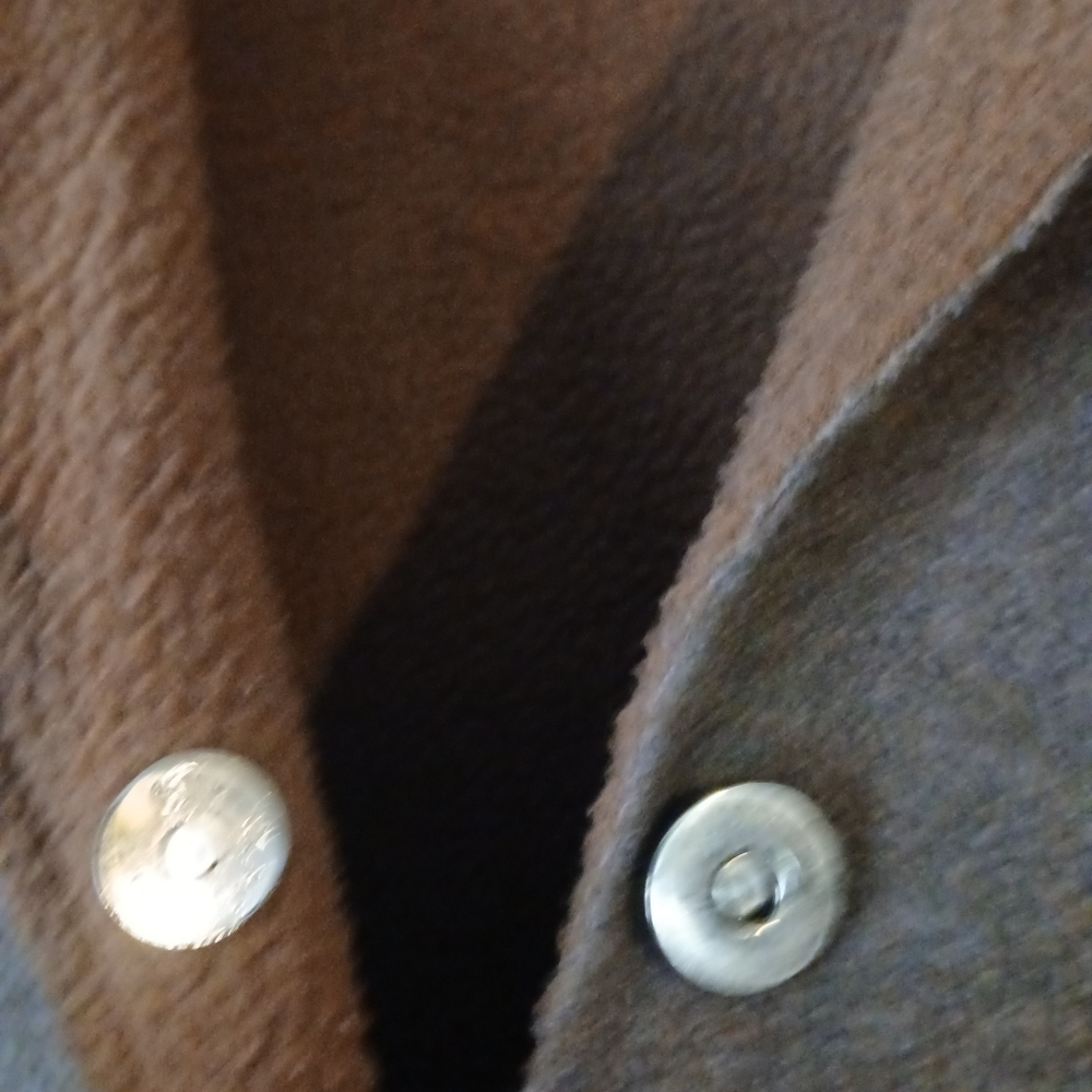Denim&Co Reversible Hooded Coatigan in Brown - Picture 7 of 7